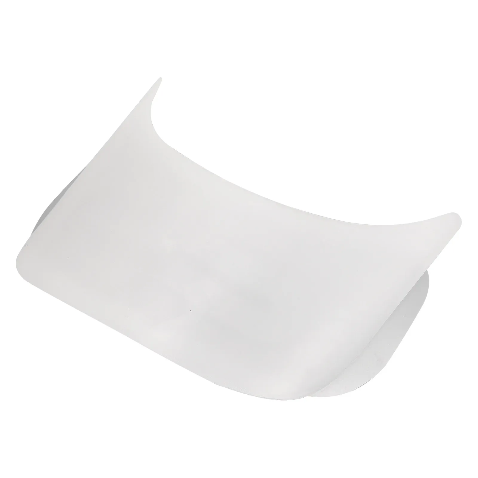 Replacement Plastic Hat Visor for Sun Protection Uv Resistant Lightweight Detachable Visor Insert for Outdoor Cycling Hiking