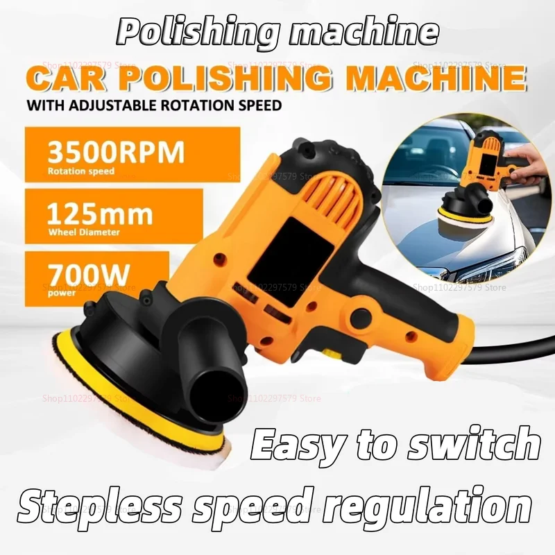

Portable Handheld Car Polishing Machine with Waxing Buffing Electric Tool for Ceramic Tile and Furniture Finishing