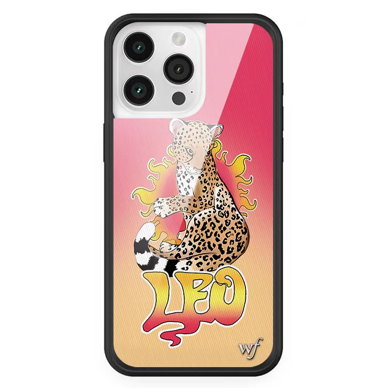Wildflower the Zodiac wf Girl Phone Case for iPhone 12 13 14 15 16 Pro Max Plus Gemini Leo Sagittarius Pisces Libra Cover Coque