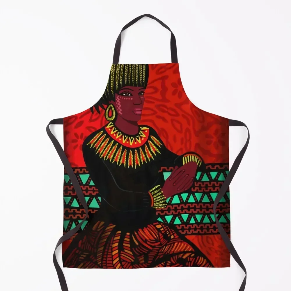

The African Beauty Apron Restaurant Kitchen Equipment Kitchen Tools Accessories Kitchen Items Cute Accessories Apron