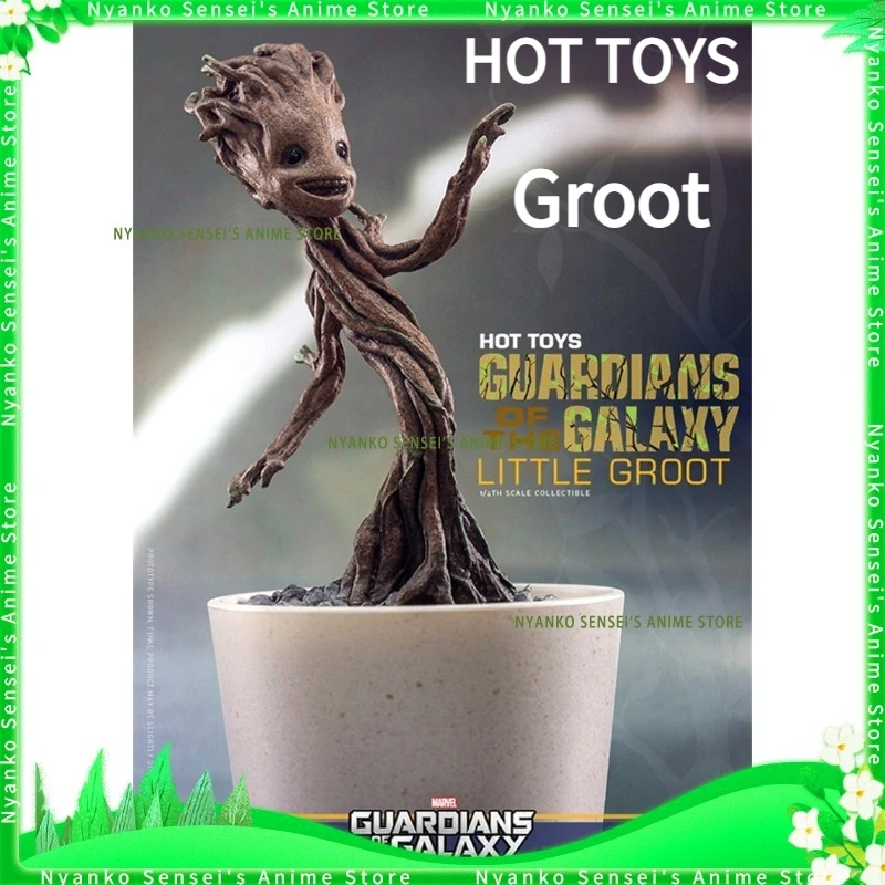 

В наличии Hot Toys Стражи Галактики Грут масштаб 1/4 QS004 в горшке, версия. Коллекционная фигурка аниме модели игрушка кукла подарок