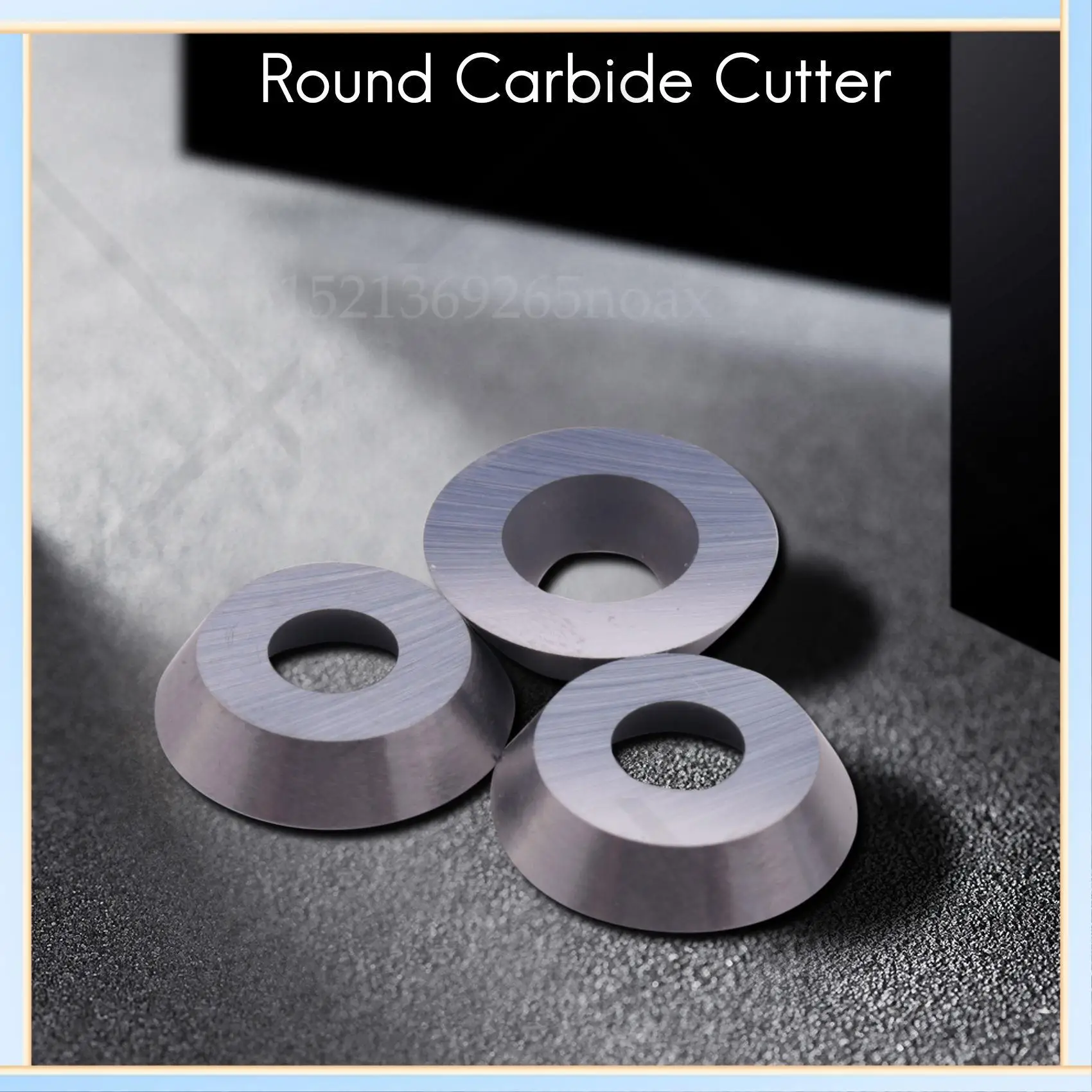 

-SPOR 10Pcs Diameter 12Mm Round Carbide Cutter Insert Fits For Ci3 Wood Turning