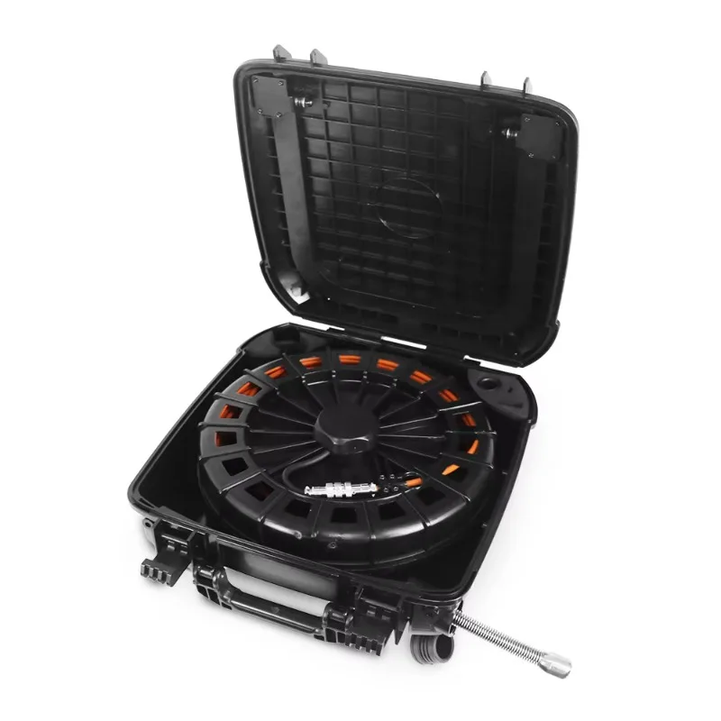 [ขายดี] กล้องตรวจสอบท่อระบายน้ำแบบพกพา Vicam ความละเอียด 1080P พร้อมระบบปรับระดับอัตโนมัติ สายไฟเบอร์กลาสขนาด 7 มม. สำหรับงานท่อระบายน้ำและงานประปา