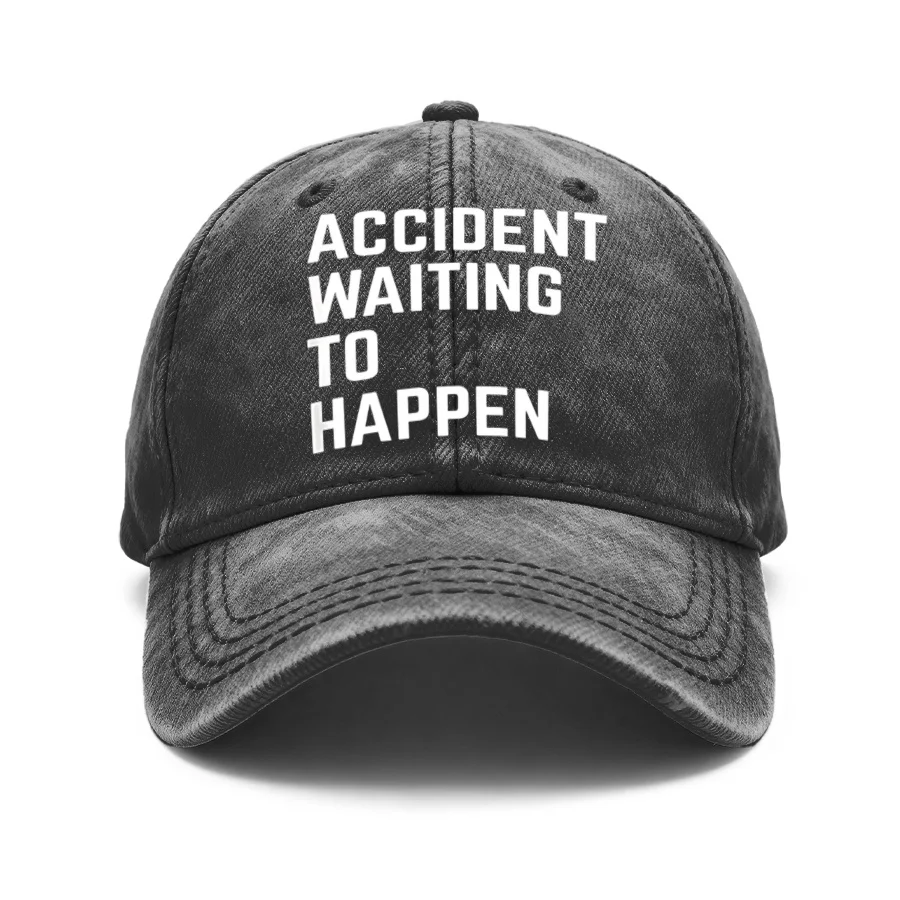 1 Vintage Washed Unisex Baseball Cap with 