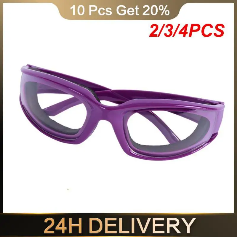 2/3/4PCS Goggles Aldult Kitchen Tools Kitchen Tool No Tear Protector Kitchen Protective Cut Purple Kitchen Tools Ultimate