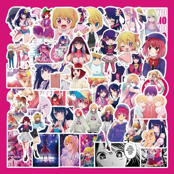 50 stks Anime OSHI GEEN KO Idol Hoshino Ai Serie Stickers Geschikt voor Motorfiets Kofferbak Waterdichte DIY Sticker Speelgoed