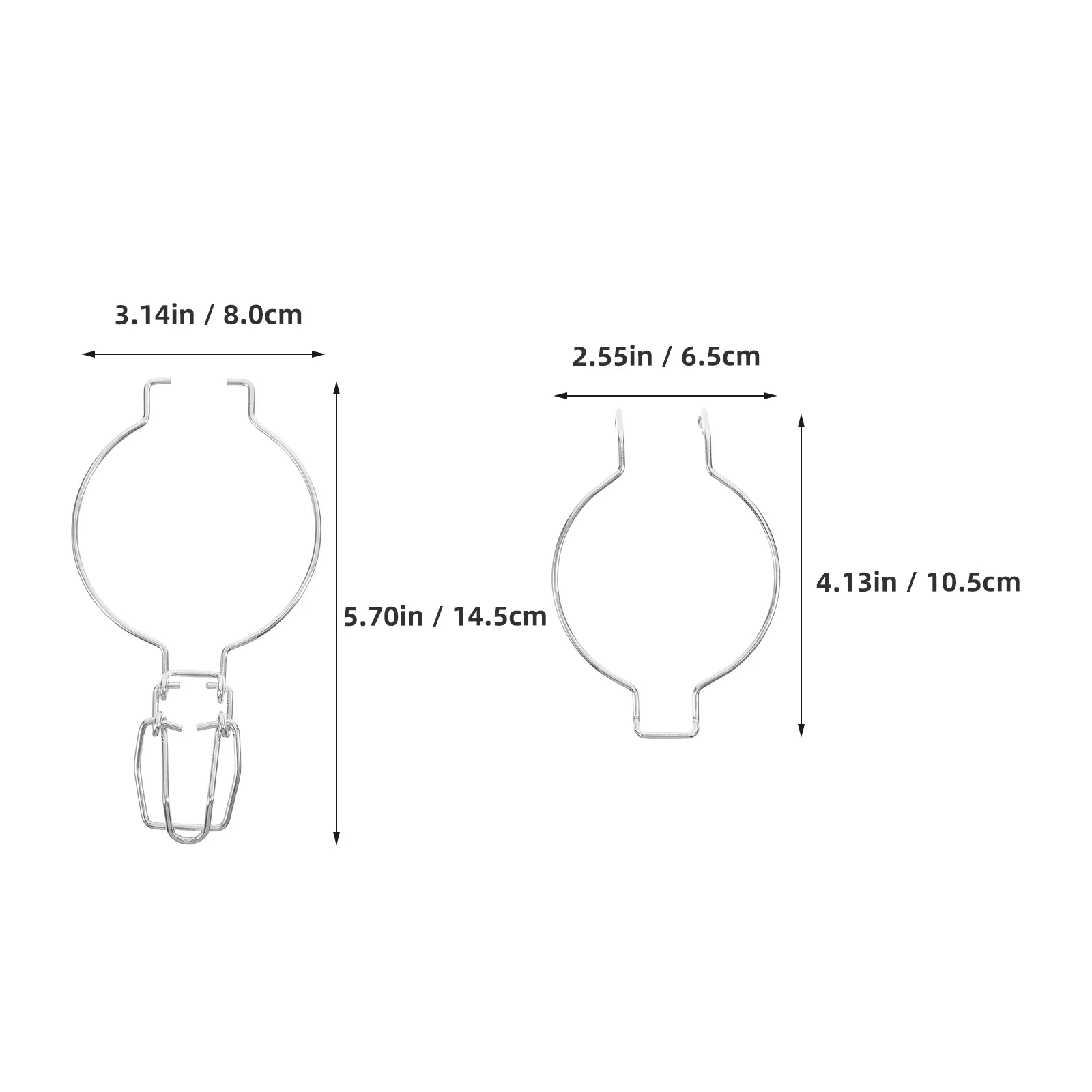10 قطعة مشبك تثبيت معدني للجرار أنيق محمول ختم الأسلاك المشابك مثالية للمنزل والمطعم سلك قفل مشبك