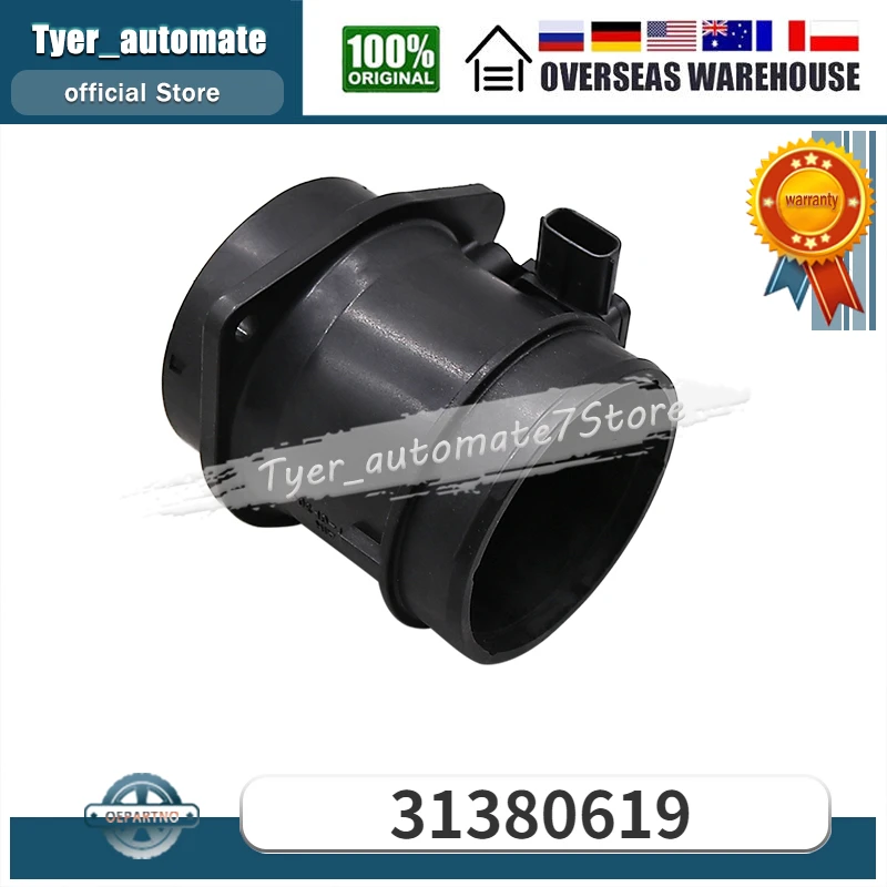 Mass Air Flow Meter Sensor 31380619 For Volvo S60 S60 Cross Country V60 V60 Cross Country XC60 XC70 XC90