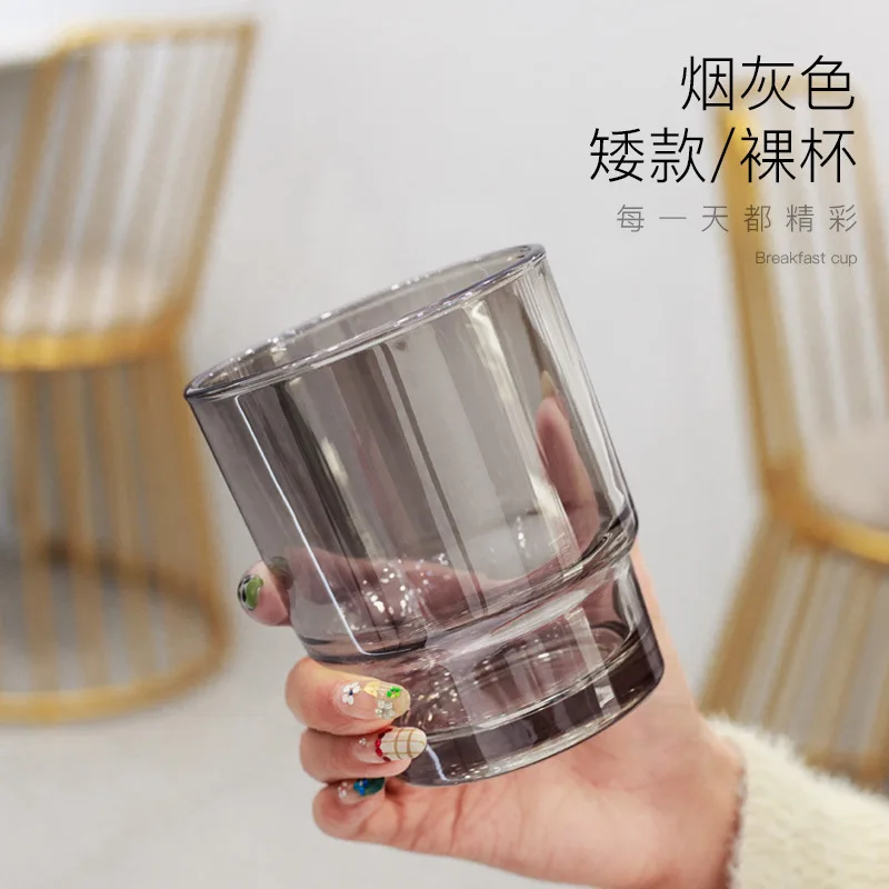 High Quality Bamboo Joint Cup Universal Ins Glass Portable Coffee Cup Household Cup with Straw Cup Custom Water Cup