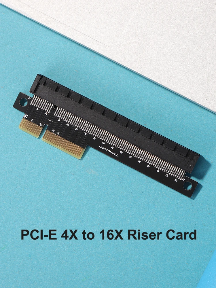 Karta rozszerzeń PCIE 4X do 16X Adapter układu kierowniczego Karta rozszerzająca PCI Express Konwerter adaptera graficznego x4 do x16 — zdjęcie 2