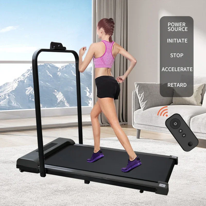 High Quality treadmill for home and office 2-in-1 treadmill under the desk. With remote control