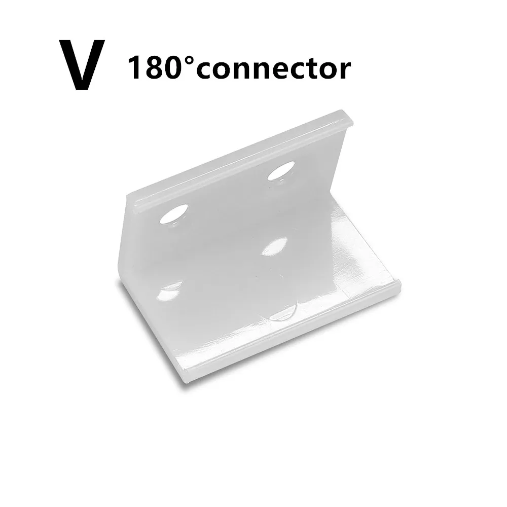 2-35 stks/partij LED Aluminium Profiel 0.5 m U/V-vorm Voor 5050 2835 LED Strip Bar lamp Kanaal Houder Kast Lamp Keuken Kast