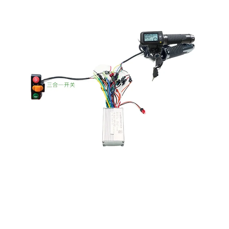 For Electric Vehicle, Bicycle, Scooter Controller, Full Set of Electrical Lines, Complete Set of Accessories 48v60v400W