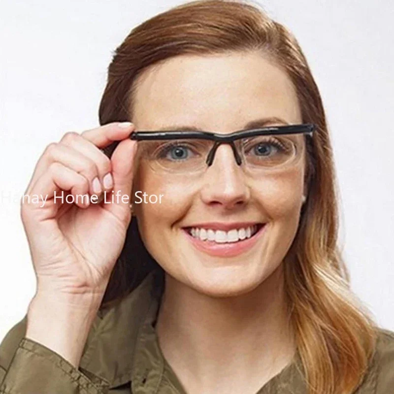 Imagem -03 - Força Ajustável Lens Eyewear Distância Foco Variável Visão Zoom Óculos Protetor Novo