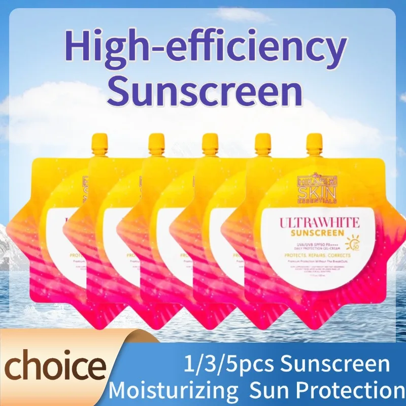 SPF50 PA+++ Sunscreen Sun UV Protection Moisturizing Refreshing Not Sticky Sweat-Proof Sunscreen Lotion Skin Care Products