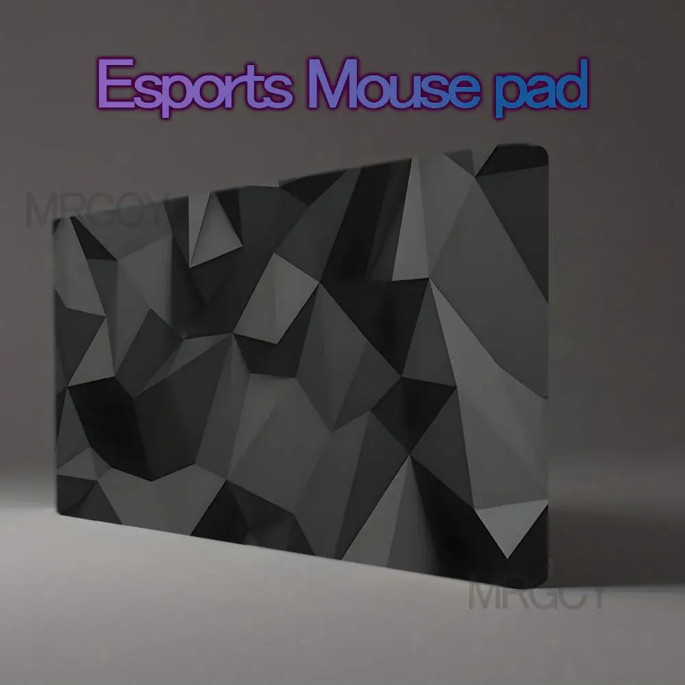 Hot Sell Large Gaming Mouse Pad Multi-size Gamer Mat Abstract Computer Cushion Keyboard Desk Non-Slip Rubber Locking Edge Rug