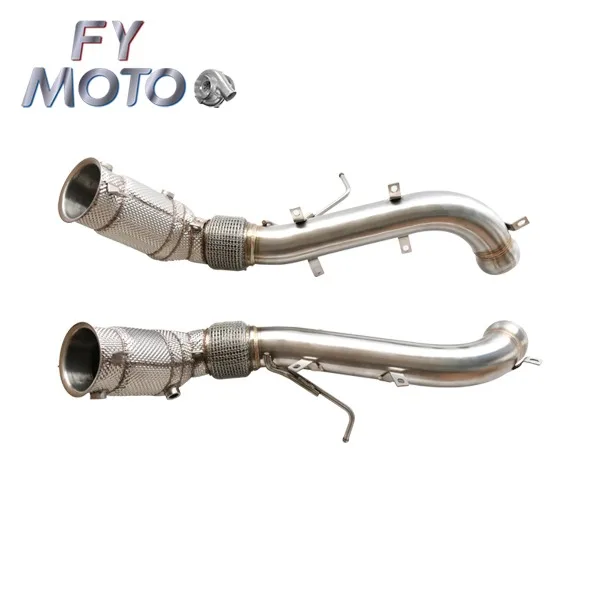 China Factory Mclaren 650s Catless Half Pack Heat Shield Exhaust Downpipe