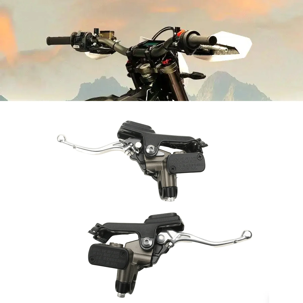 Electric off-road Motorcycle For Surron Ultra Bee Bike Parts Front And Rear Upper Hydraulic Brake Pumps