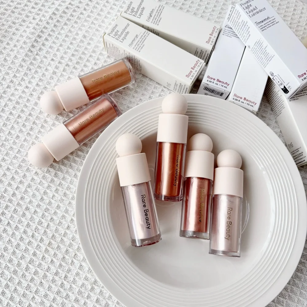 Rare Beauty Light Silky Touch Innovative Highlighter Water-resistant Long Lasting Lip Gloss Liquid Contour Makeup Cosmetics Gift