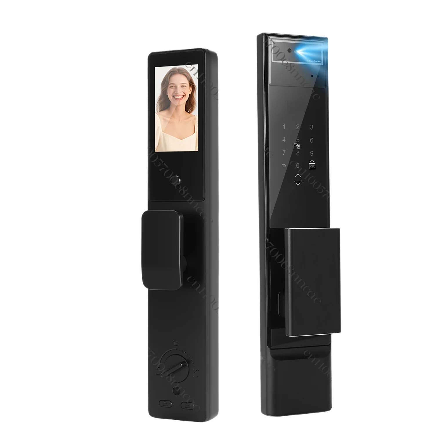 

Israel Lock Tuya Wifi Facial Electronic Lock Smart Door Lock Password 3D Face Recognition Camera for Home House