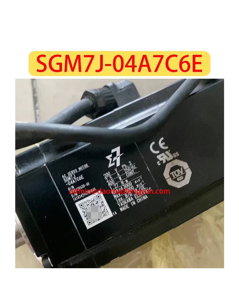 

SGM7J-04A7C6E Used Servo Motor SGM7J 04A7C6E，Fast shipping