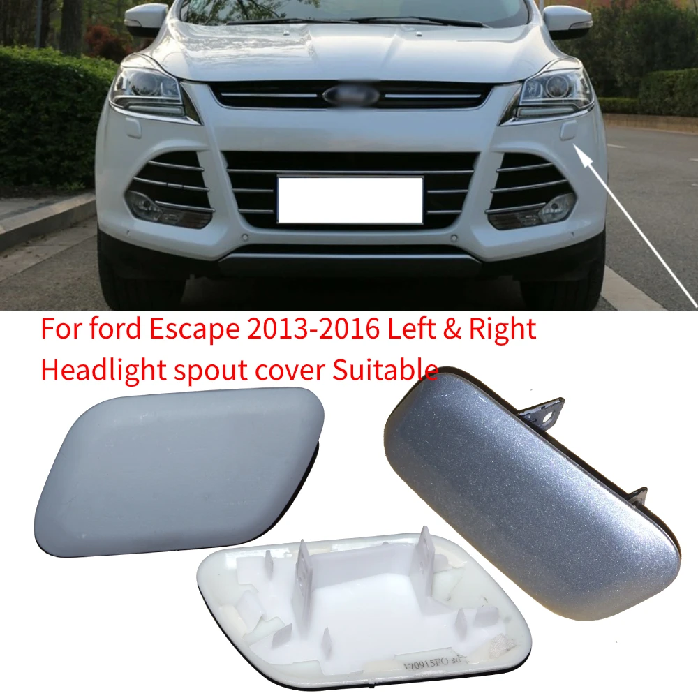 Left & Right Headlight spout cover Suitable for ford escape kuga 2013-2016 DV4513L019AAXWAA DV4513L018AAXWAA