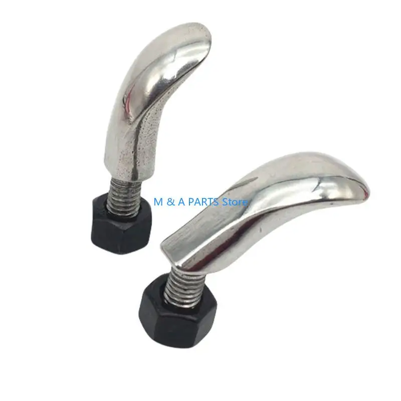 

U1JF 2pcs Car Dent Remover Head Stainless Steel 360 Degree Steering Conversion Head