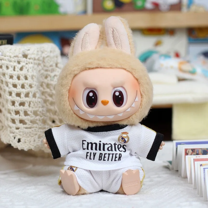 

Clothes only] one/two/three generations of Labubova clothes pendant sitting party clothes football clothes basketball suit