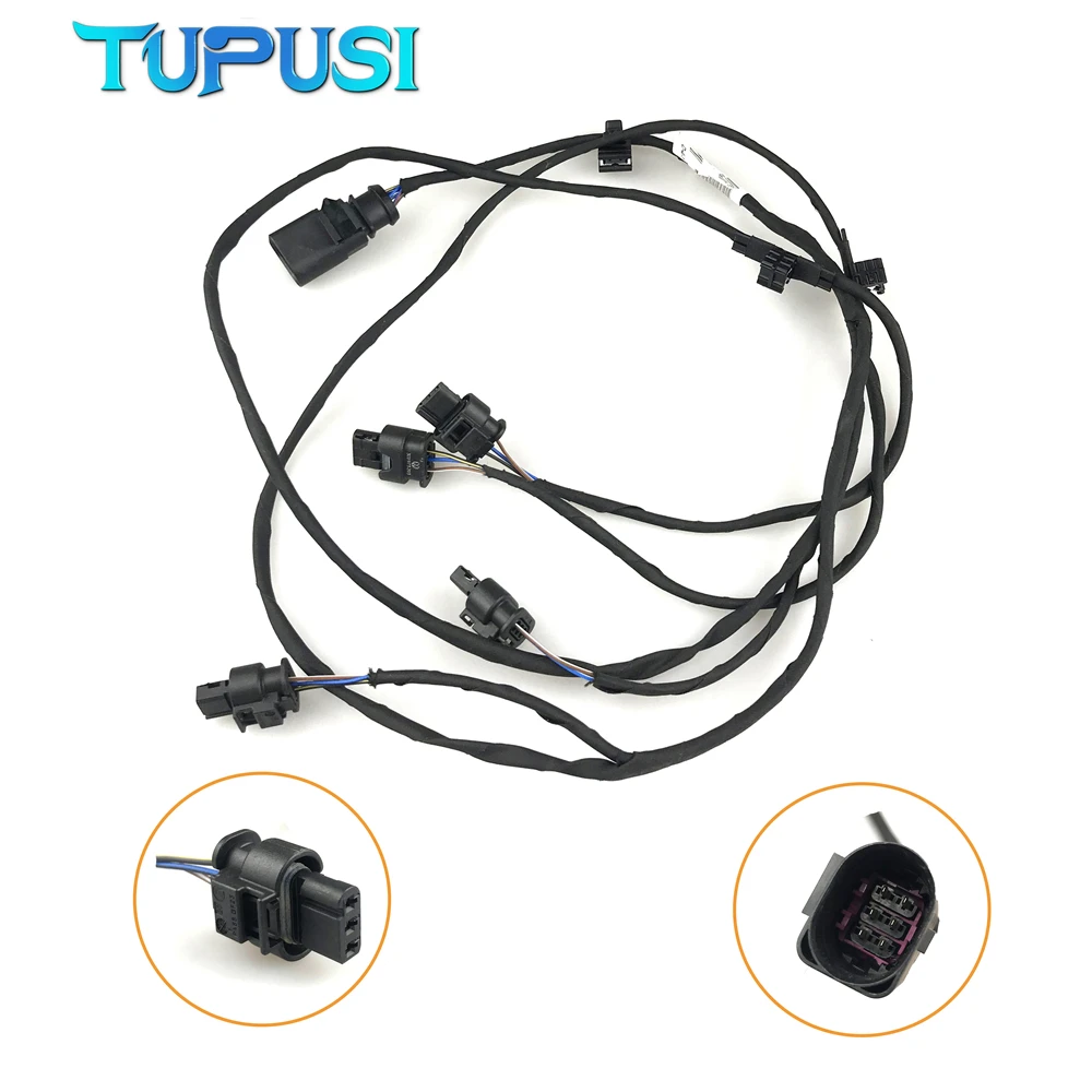 For Audi A4 S4 B8 8K Avant Quattro AL4 PDC Sensor Line Cable Parking Aid System Wiring Harness Front Bumper 8K0971095E
