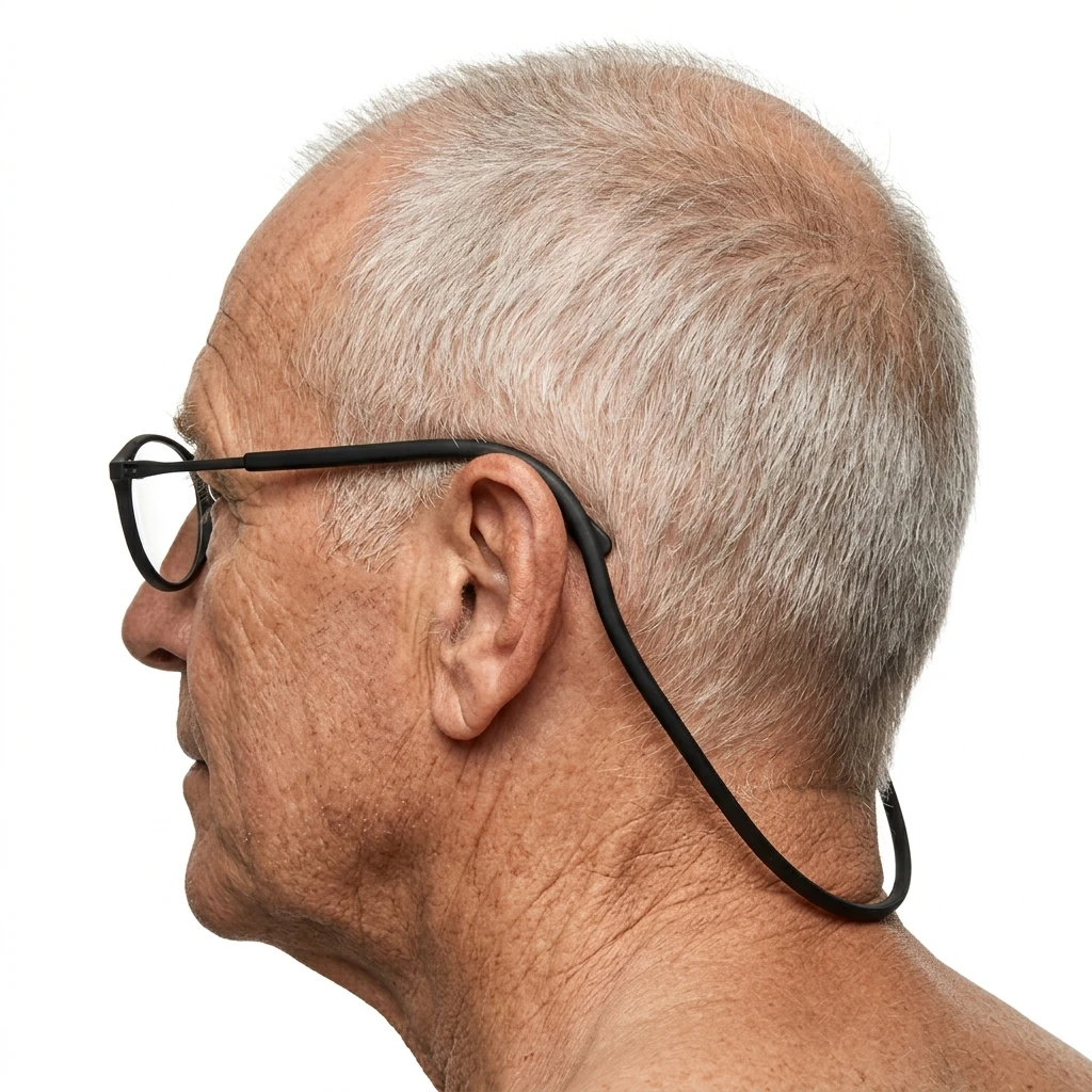 DML Hängender Hals TR90 Lesebrille Herren Damen Anti-Blaulicht Tragbare ultraleichte Computerbrille Rundrahmen – Detail 2