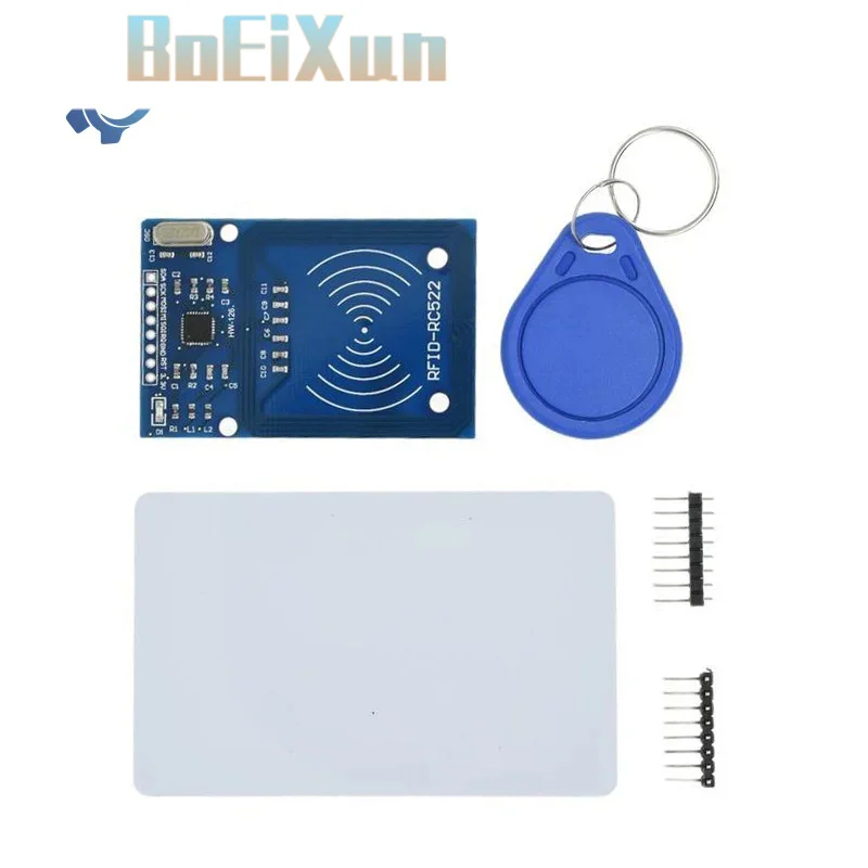 1-10pcs MFRC-522 RFID Module - IC Card Reader/Writer, SPI Interface for Arduino