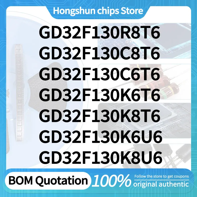 

GD32F130C6T6 GD32F130K6T6 GD32F130K8T6 GD32F130K6U6 GD32F130K8U6 GD32F130C8T6 Новая версия