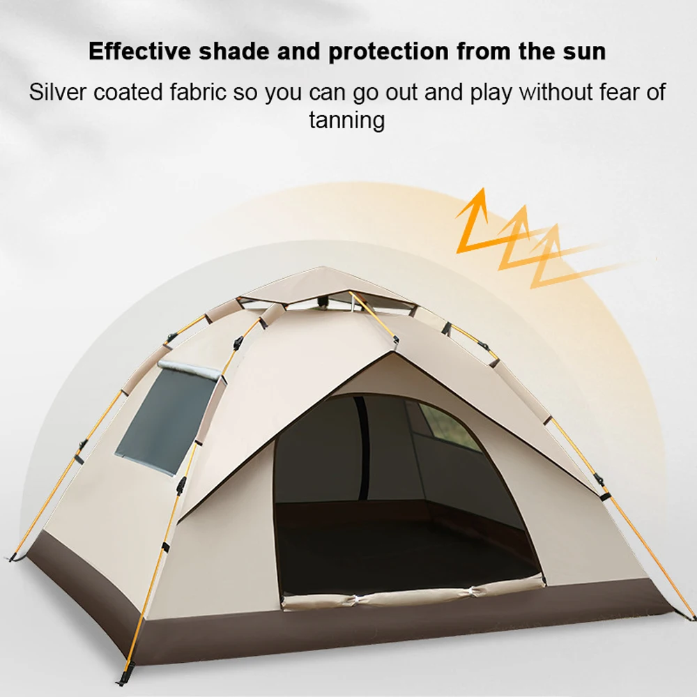 

Outdoor Self-driving Travel Camping Tent Automatic Quick-opening Tent Portable Rainproof Sunshine-proof Tent Sunshine Shelter