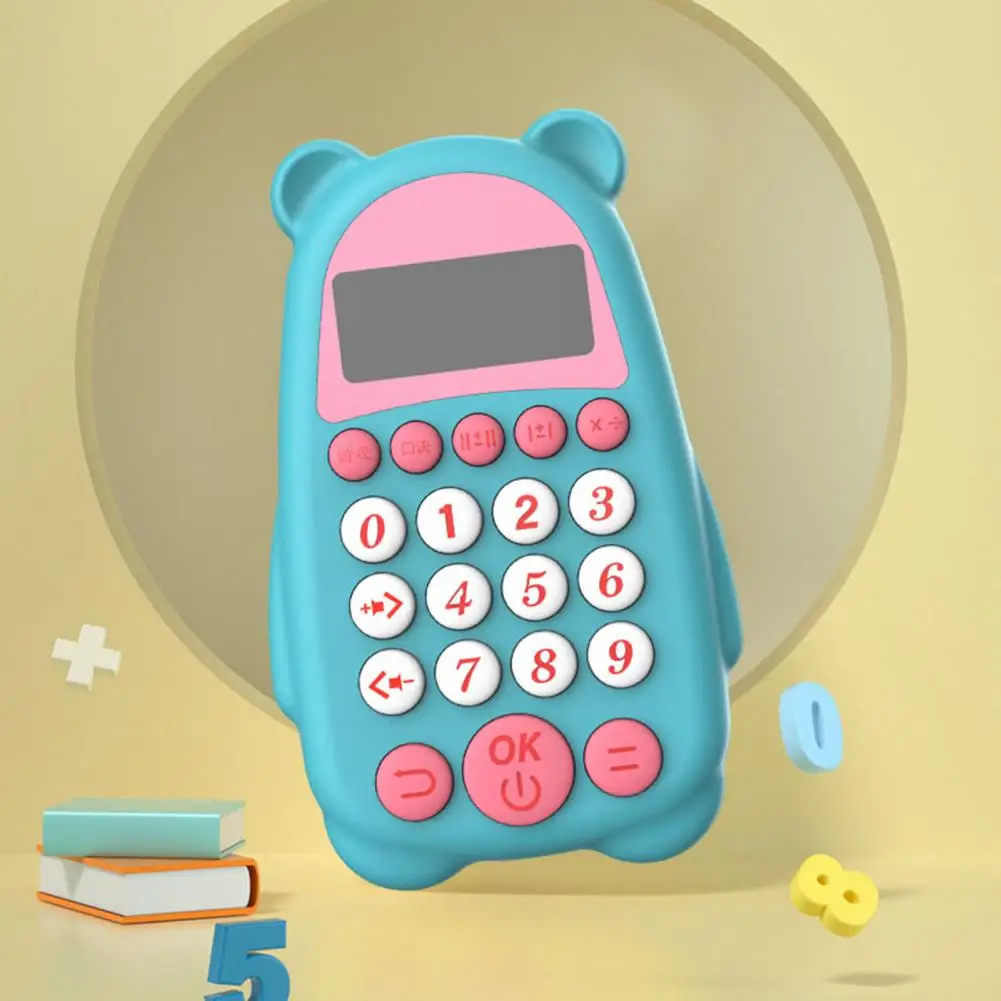 لطيف الفم آلة الحساب المحمولة آلة ممارسة الحساب حماية العين شاشة التنمية الفكرية