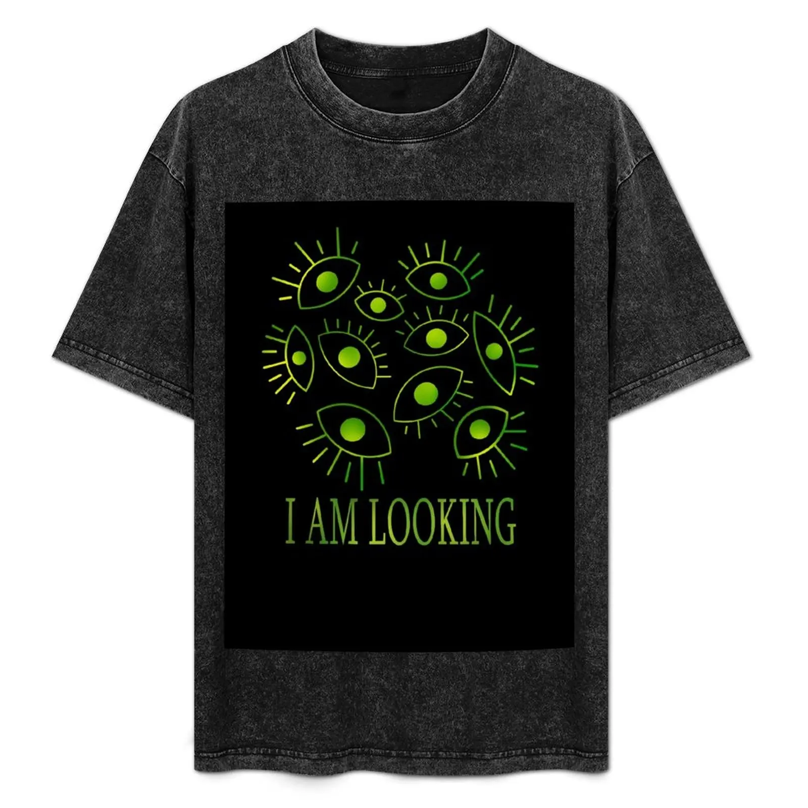 

Eyes of the Void - I Am Looking T-Shirt Work Outdoor Short Sleeve Tee