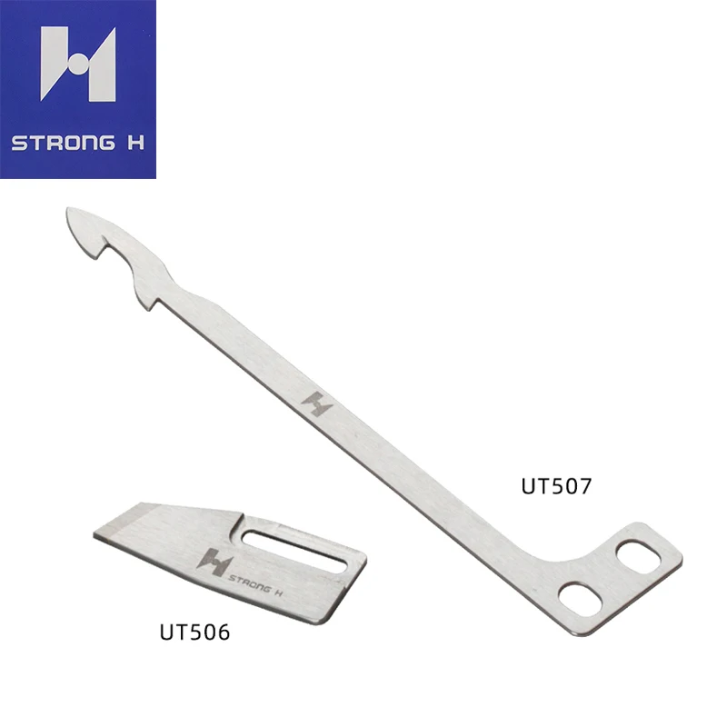 

UT506 UT507 Thread Trimming Movable & Fixed Knife For Siruba C007E C007J Coverstitch Sewing Machine Part Blade For Interlock