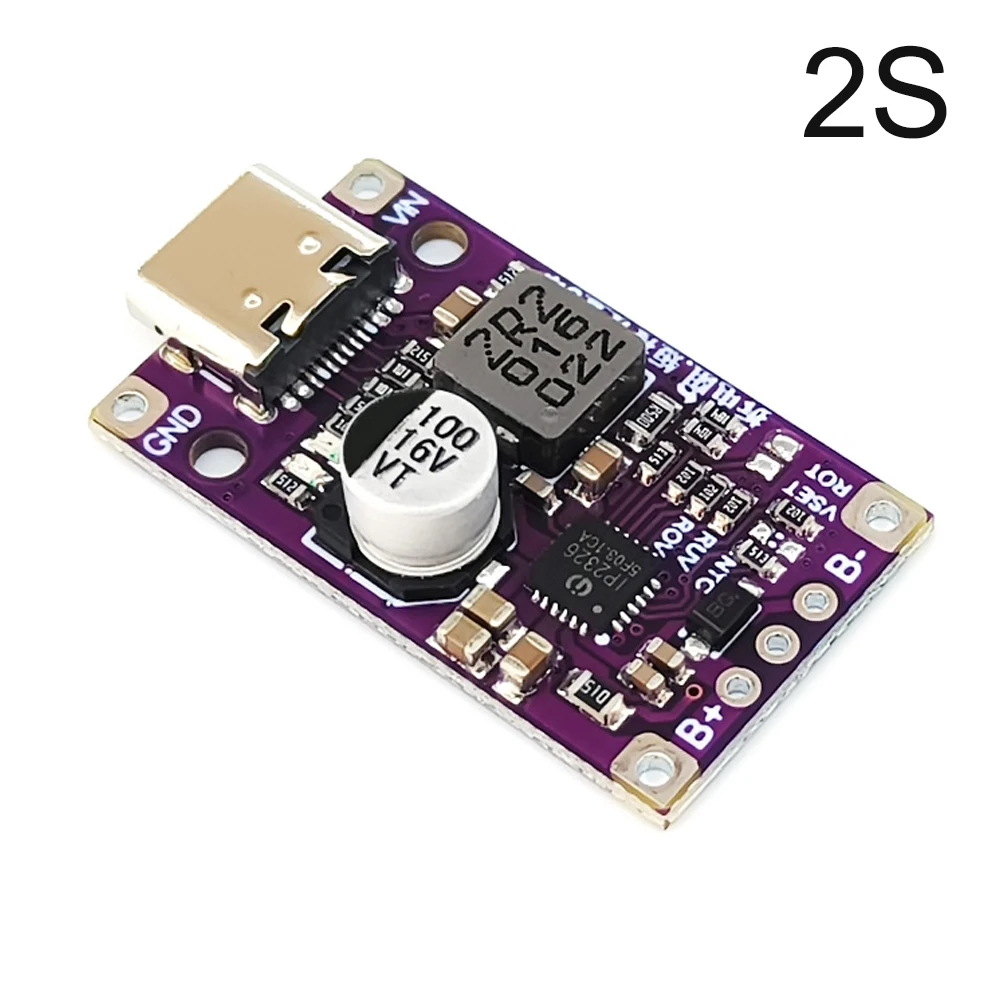 Wielokomórkowa 2S 3S Type-C USB Boost Konwerter Step-Up Power Module LiPo Polimer Li-Ion Charger Protection Board