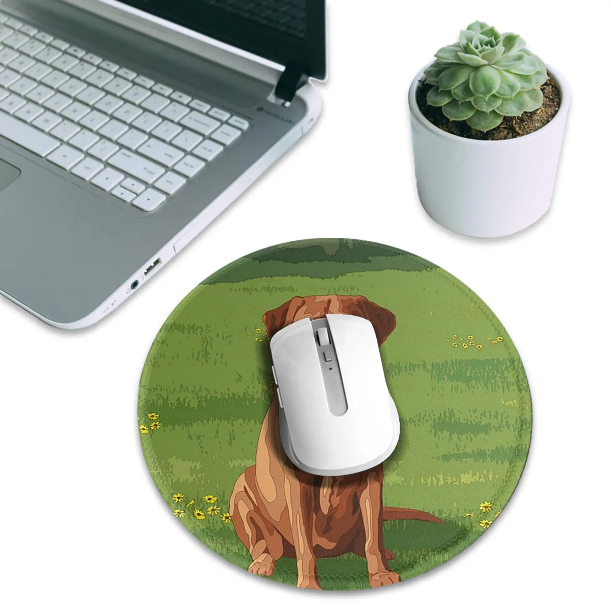 Fox Red Yellow Labrador Retriever Hunting Dog Mouse Pad Computer Keyboard Mouse Mat Gaming PC Laptop Desk Mat Office Table Mats