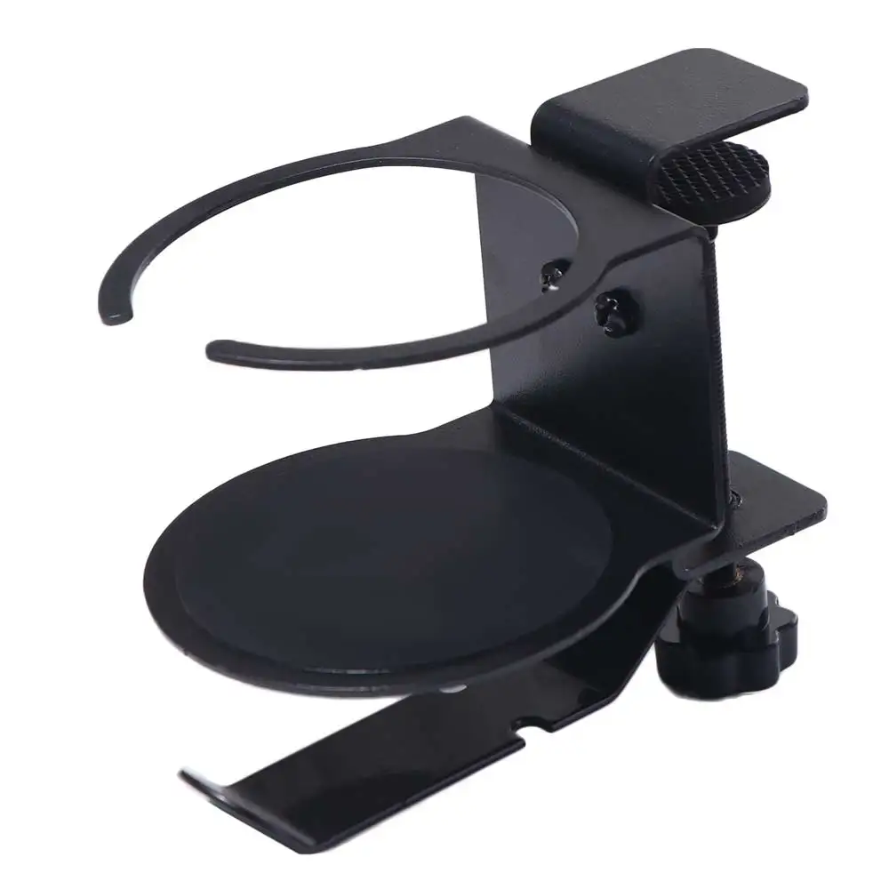 

2 in 1 Cup Headphone Stand Holder 360 Degree Rotating Desktop Mount Gaming Headphone Stand Save Space Black Earphone Holder