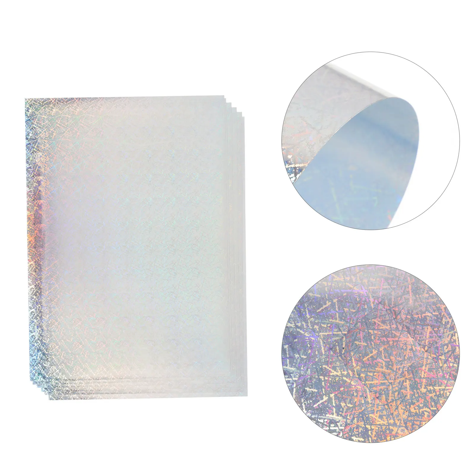 Waterproof Glossy Photo Paper Pet Reflective Printing Sheet Self-Adhesive Colored Paper For Wedding School Office Spray