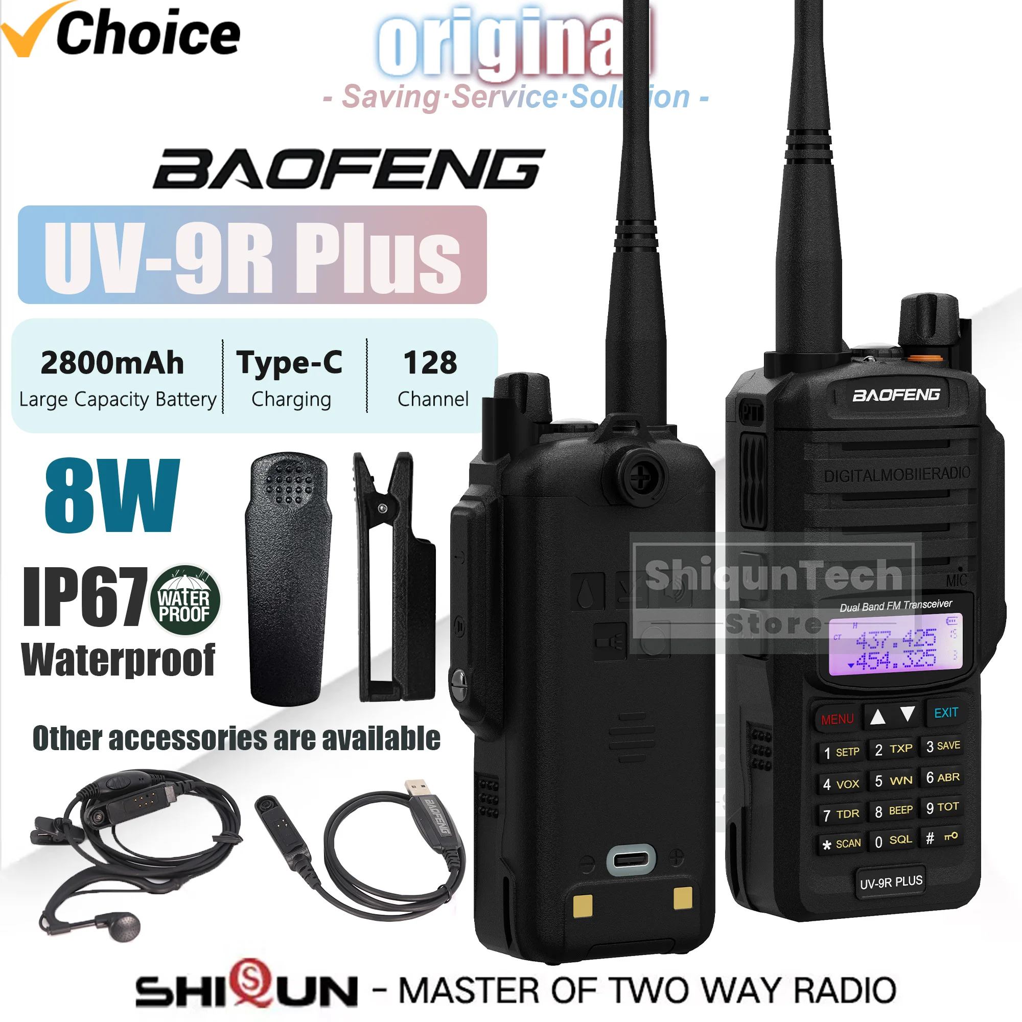 baofeng-uv-9r-plus-talkie-walkie-etanche-ip67-8w-type-c-vhf-uhf-longue-portee-radio-bidirectionnelle-portable-uv-9r-plus-pour-la-chasse