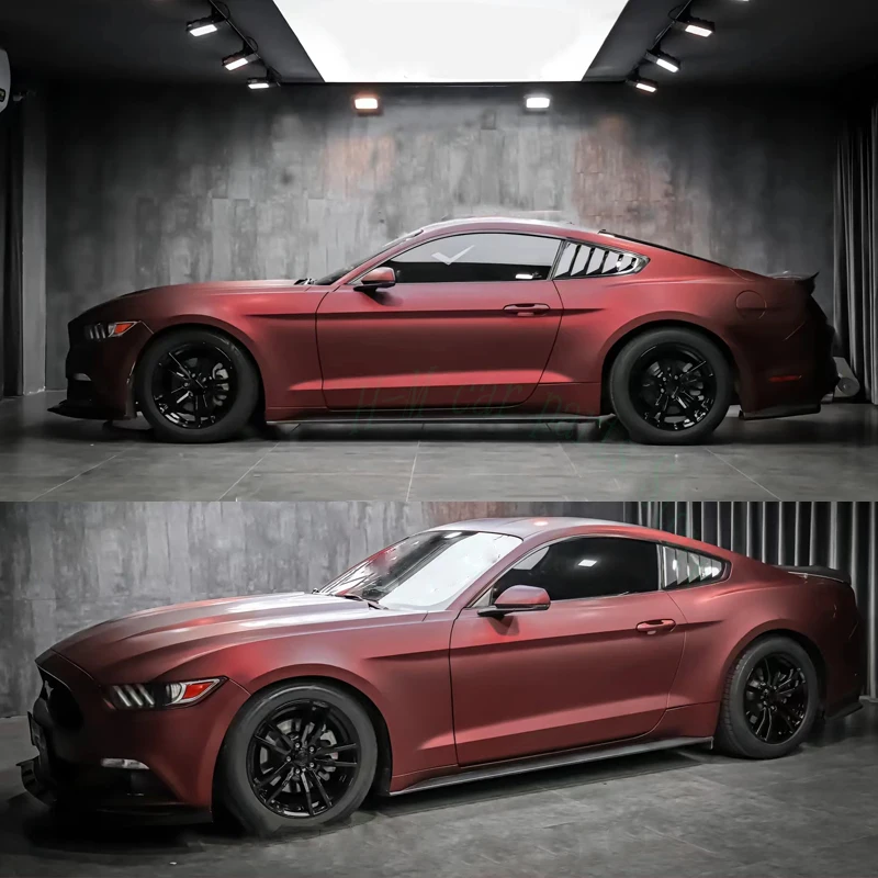 Persiana lateral para ventana trasera de coche Ford Mustang, accesorios de decoración automotriz, triángulo, 2015-2022