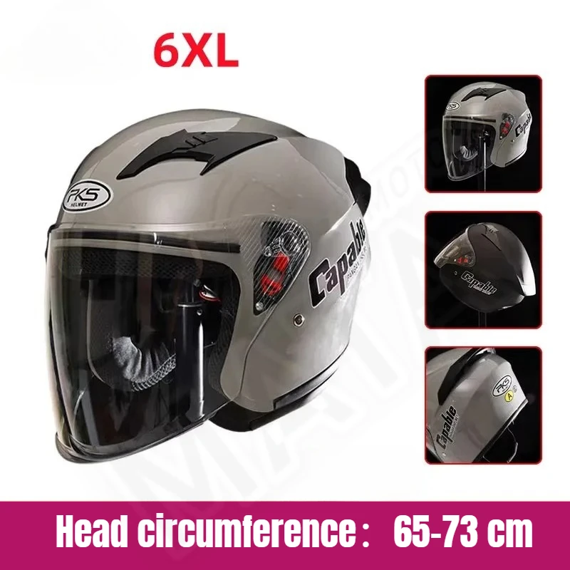 Unisex Motorcycle Helmet 5XL 6XL 7XL Big Size Available in All Seasons,Big Head Circumference 60-76cm Riding Safety Helmet - AliExpress 201355758 Unisex Motorcycle Helmet 5XL 6XL 7XL Big Size Available in All Seasons,Big Head Circumference 60-76cm Riding Safety Helmet - AliExpress 201355758