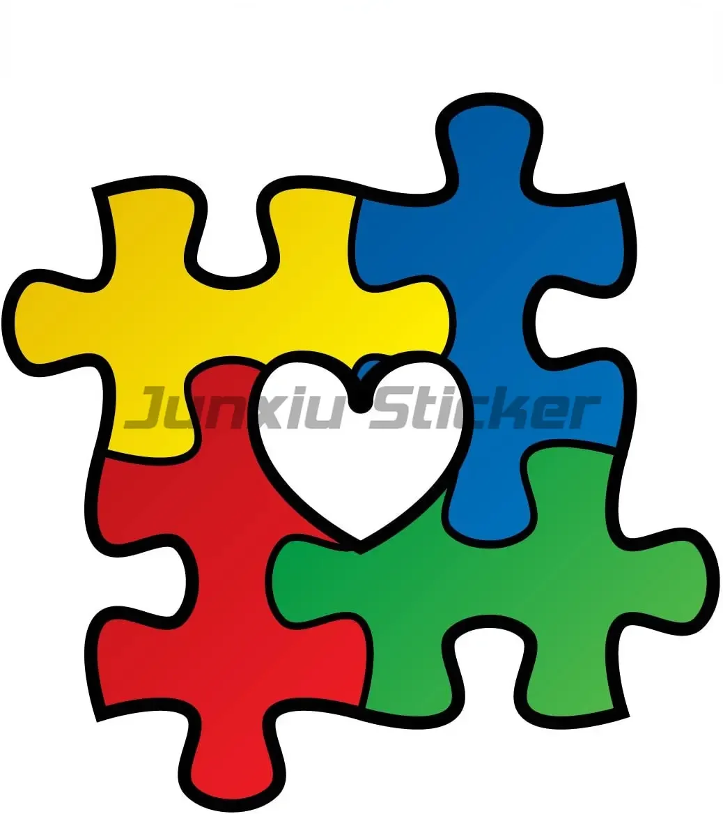 Autistic Sticky Furry Car Sticker Warning Mark Vehicle Decal for Autism Awareness Truck Window Decal view 5