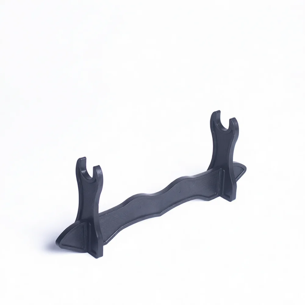 Samurai Sword Holder Display Rack Tiered Plastic Stand Bamboo Bracket Leather Harness Belt For Cosplay Costume Accessory