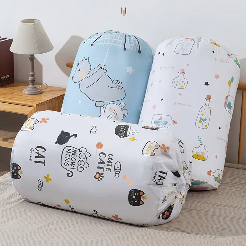 Große wasserdichte Aufbewahrungstaschen für Kleidung zu Hause, Reise-Steppdecke, Spielzeug-Bettwäsche, Organizer, Taschen für Schlafzimmer und Schrank