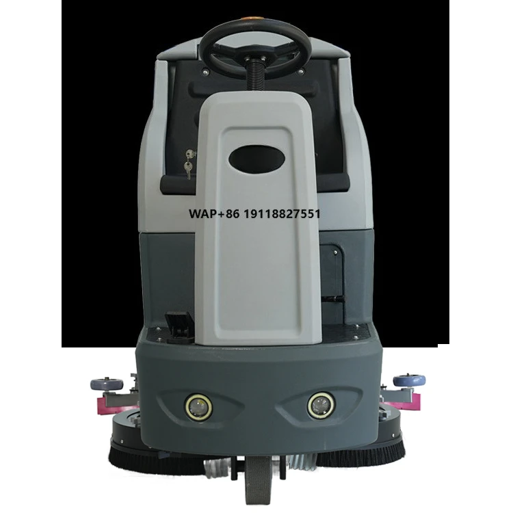 

Mini Ride-On Industrial Floor Scrubber Sweeper Machine Electric with Automatic Vacuum Core Component Motor