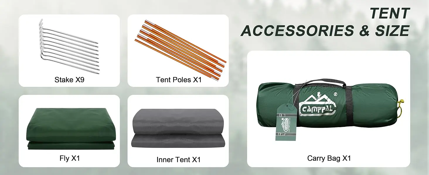 backpacking tent 1 person