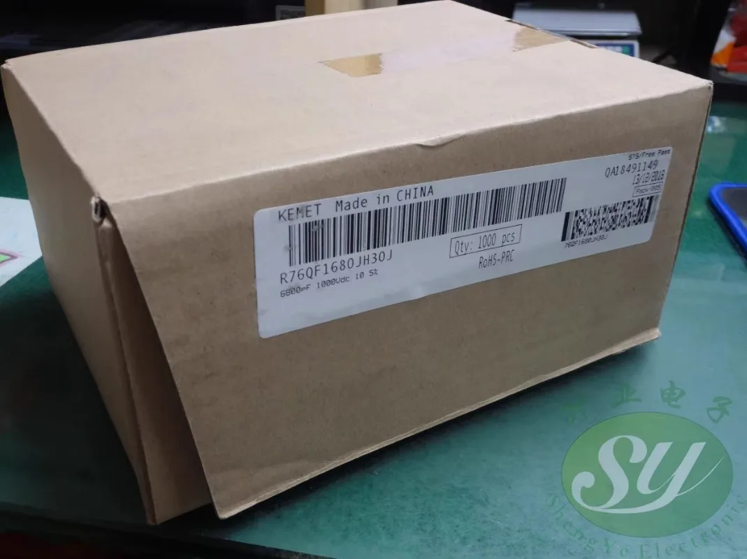 20PCS AV R76 0.0068uf/1000V 6.8nf 6n8 6800pf 682 New film capacitor 10MM