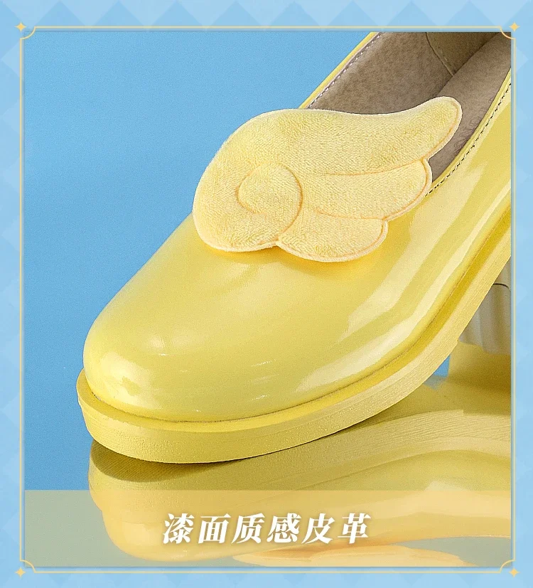 

CosAn Cardcaptor Sakura Shoes Cosplay Universal Combat Boots Role Play Used Accessories Hot Game